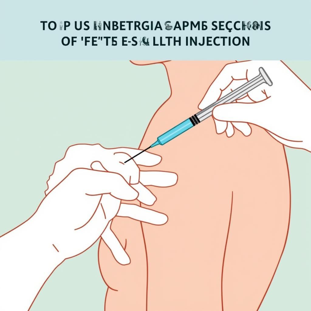 Administering Ferti-M 150 IU Injection