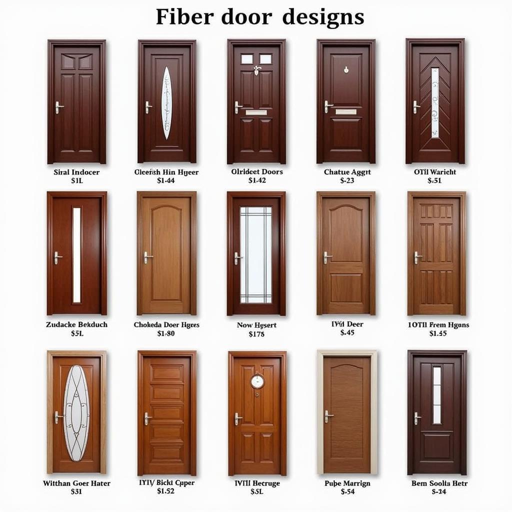 Modern Fiber Door Designs in Pakistan