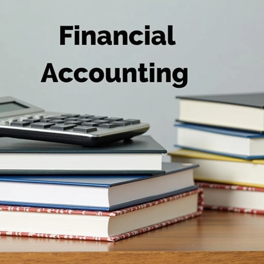 Financial Accounting Books and Calculator