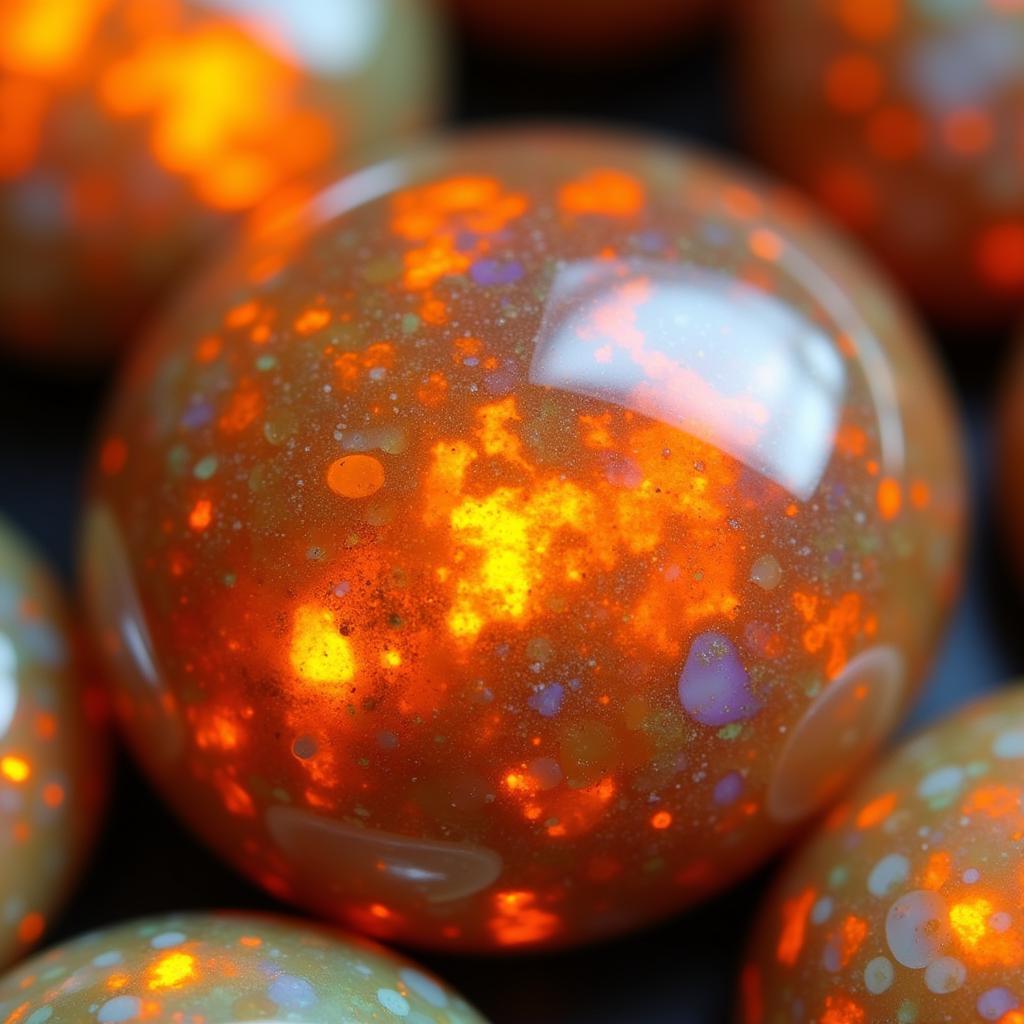 Different Fire Opal Colors