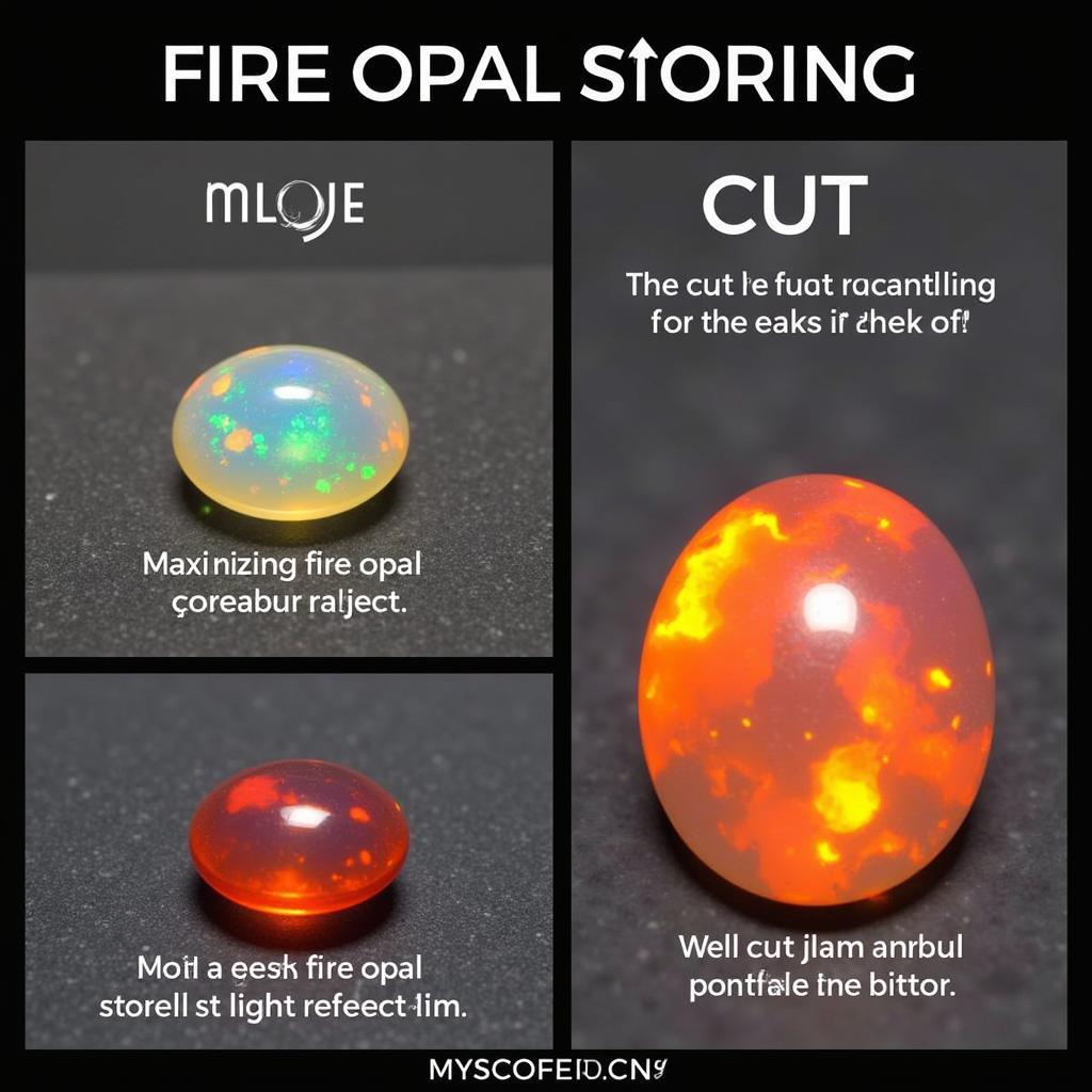 Fire Opal Cut and Brilliance