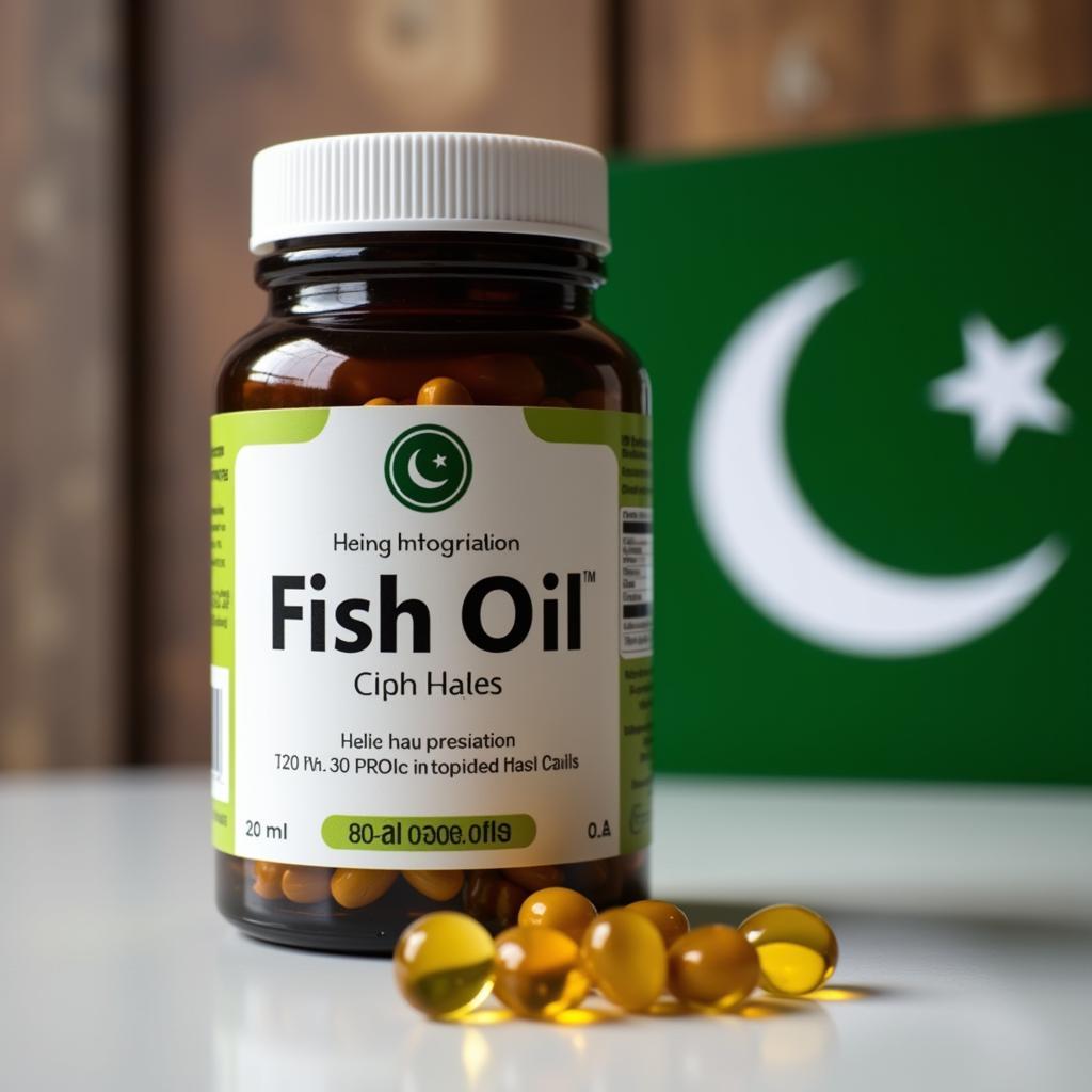 Fish oil capsules in Pakistan