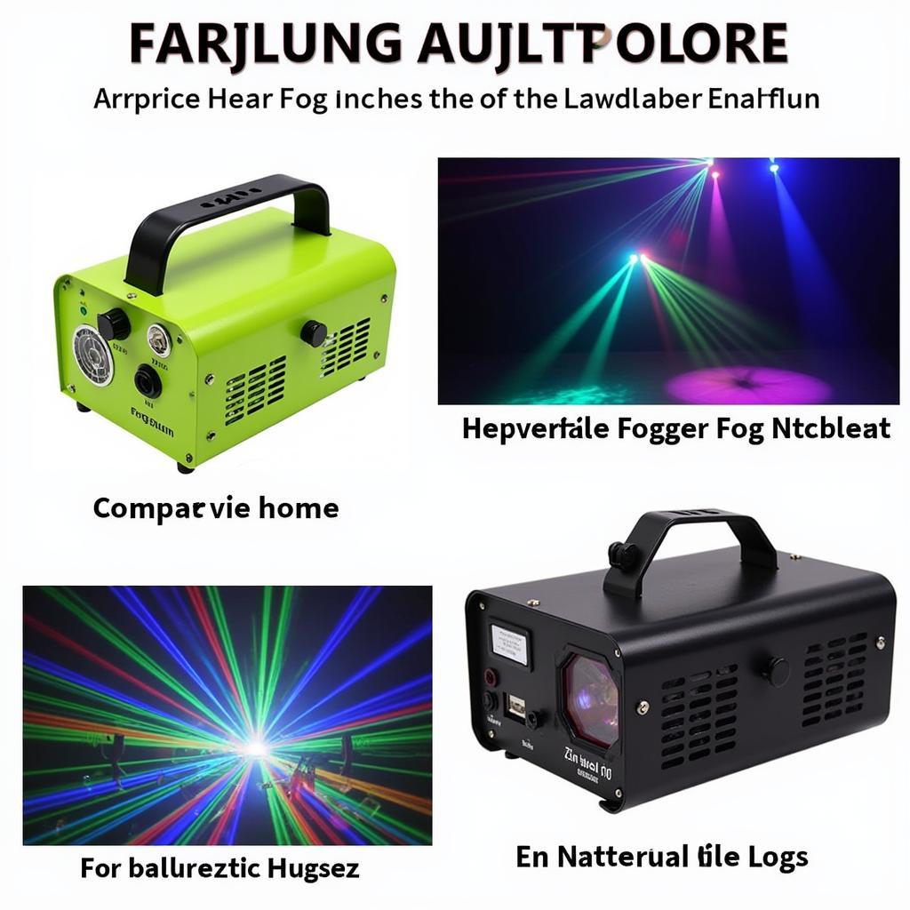 Different Types of Fog Machines