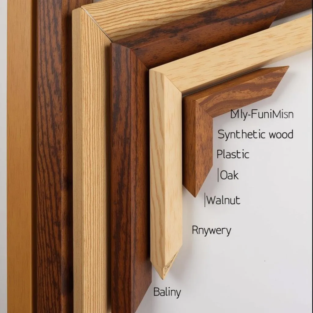 Different Frame Materials Available in Pakistan