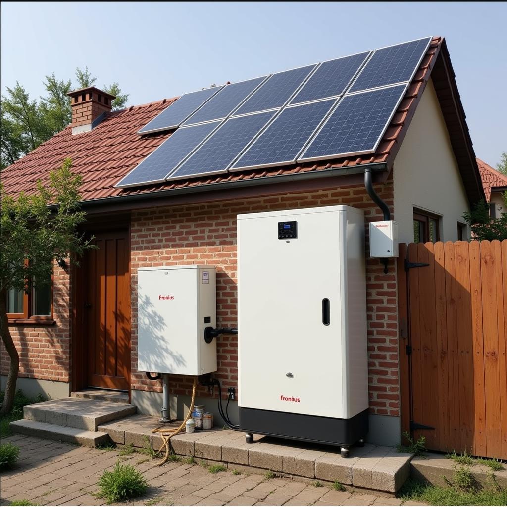 Fronius Hybrid Inverter in Pakistani Home