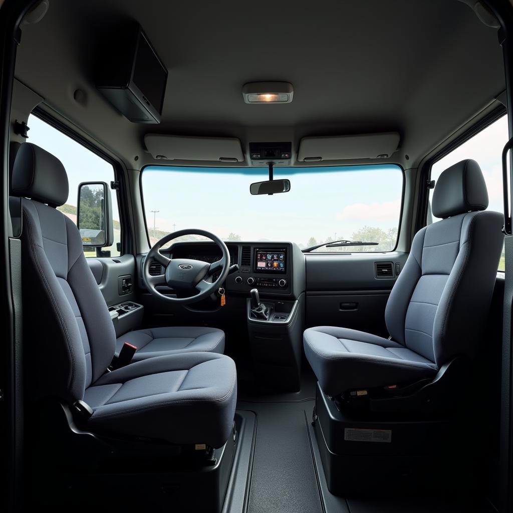 Modern Fuso Truck Cabin