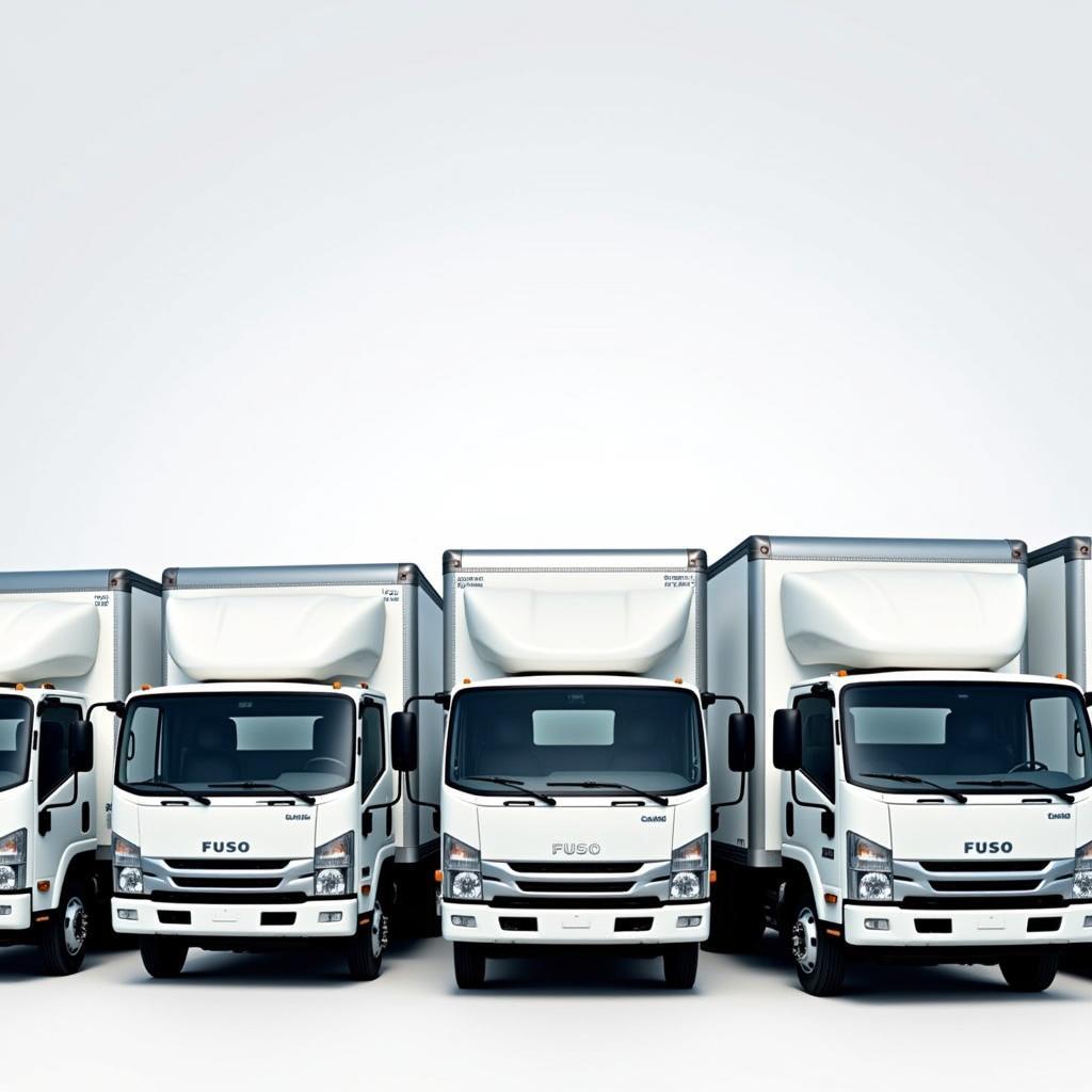 Impressive Lineup of Fuso Trucks