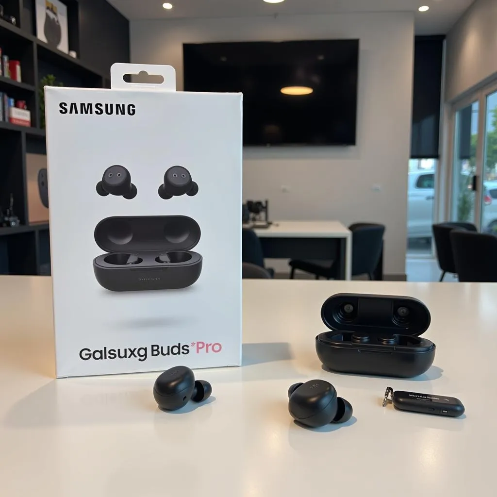 Galaxy Buds Pro on Display in Pakistan