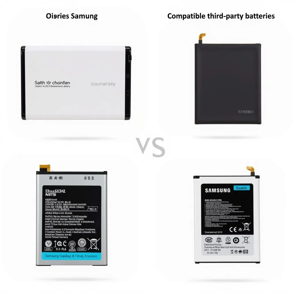 Different types of Galaxy Note 4 batteries