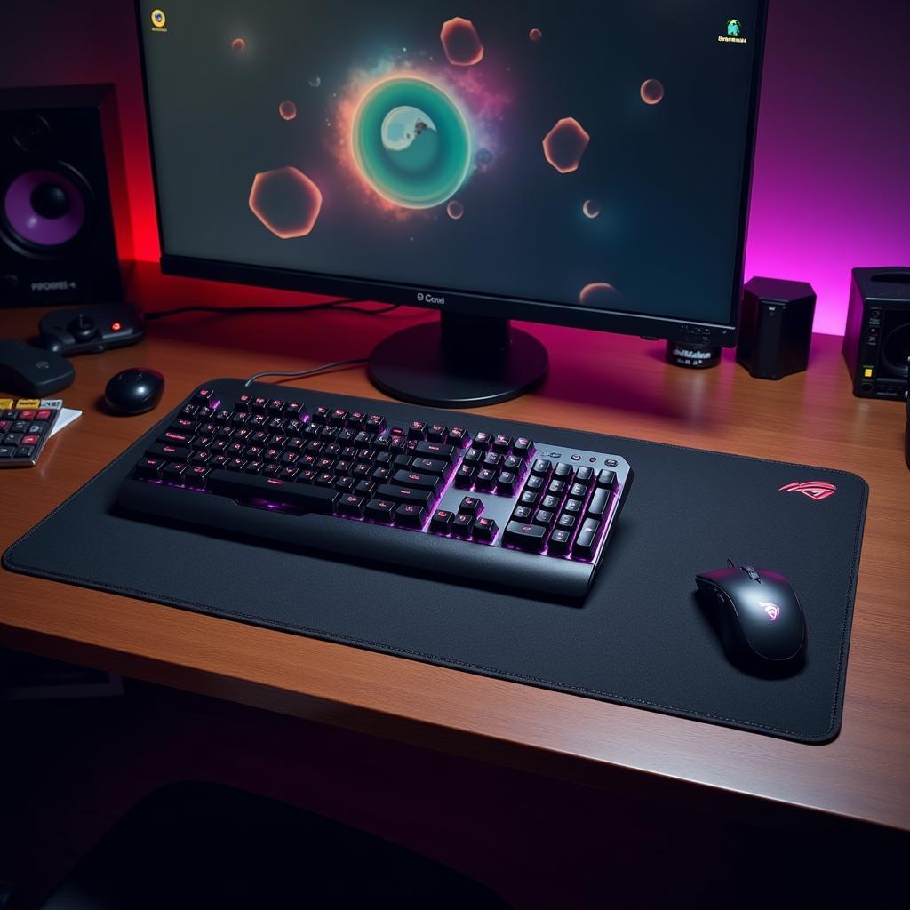 Gaming Setup with Mousepad in Pakistan