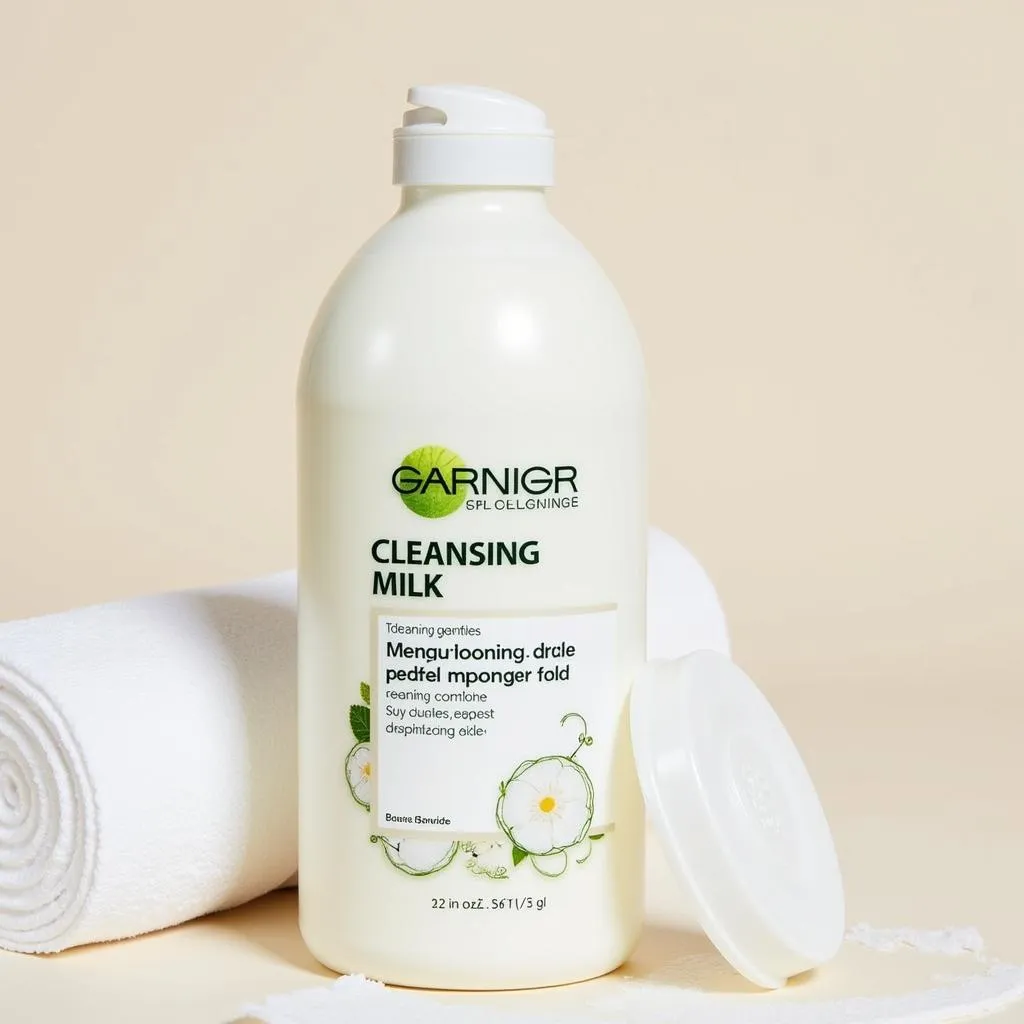 Garnier Cleansing Milk Bottle