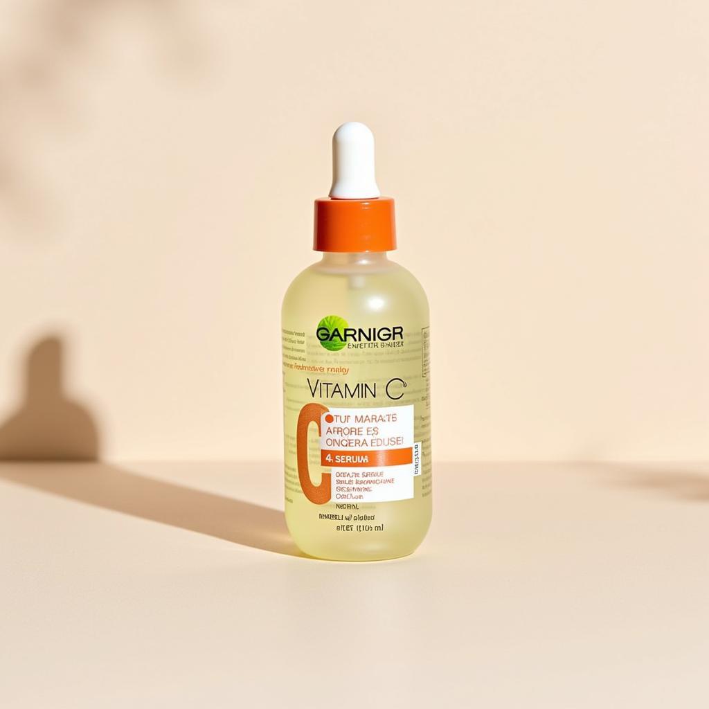 Garnier Vitamin C Serum Packaging