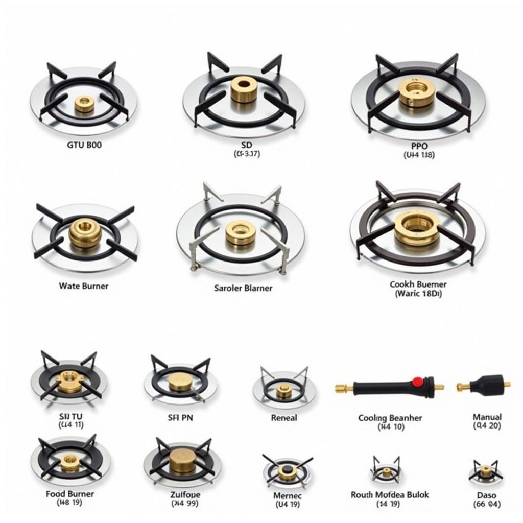 Variety of Gas Stove Burners in Pakistan