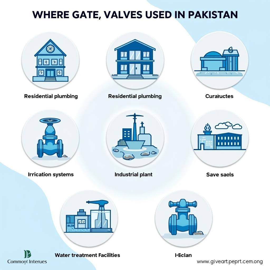 Common Applications of Gate Valves in Pakistan