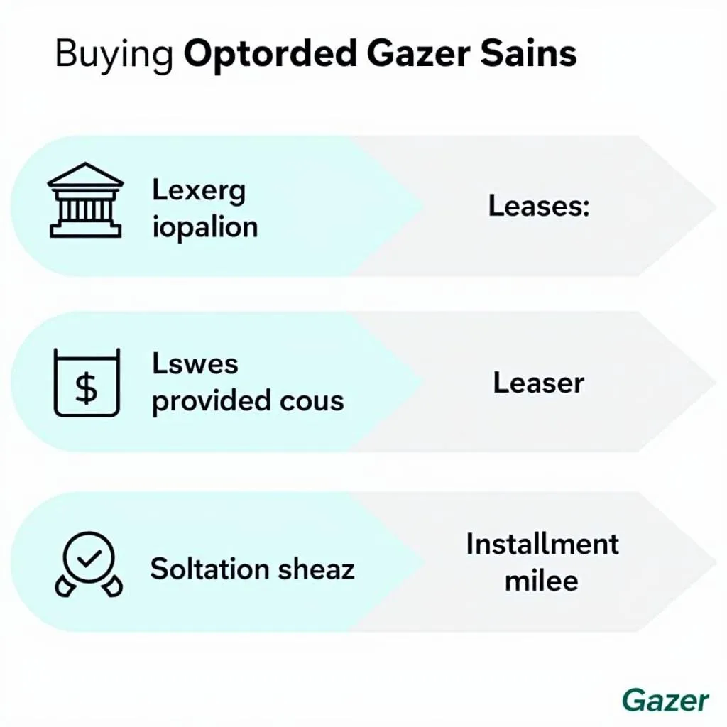 Gazer Financing Options