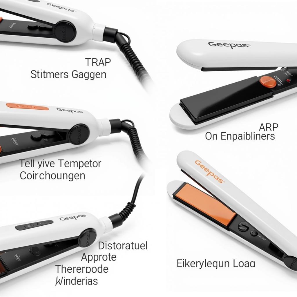 Geepas Straightener Features