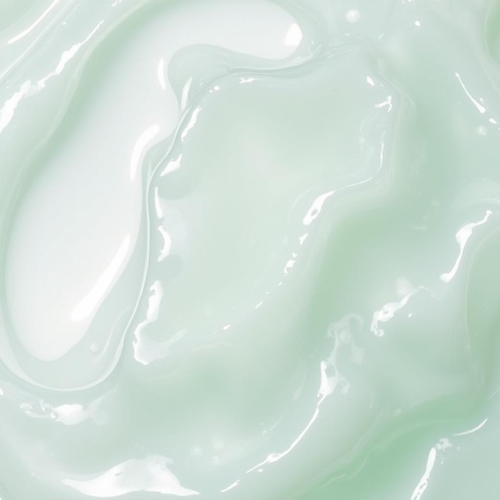 Close-up of a gel moisturizer texture