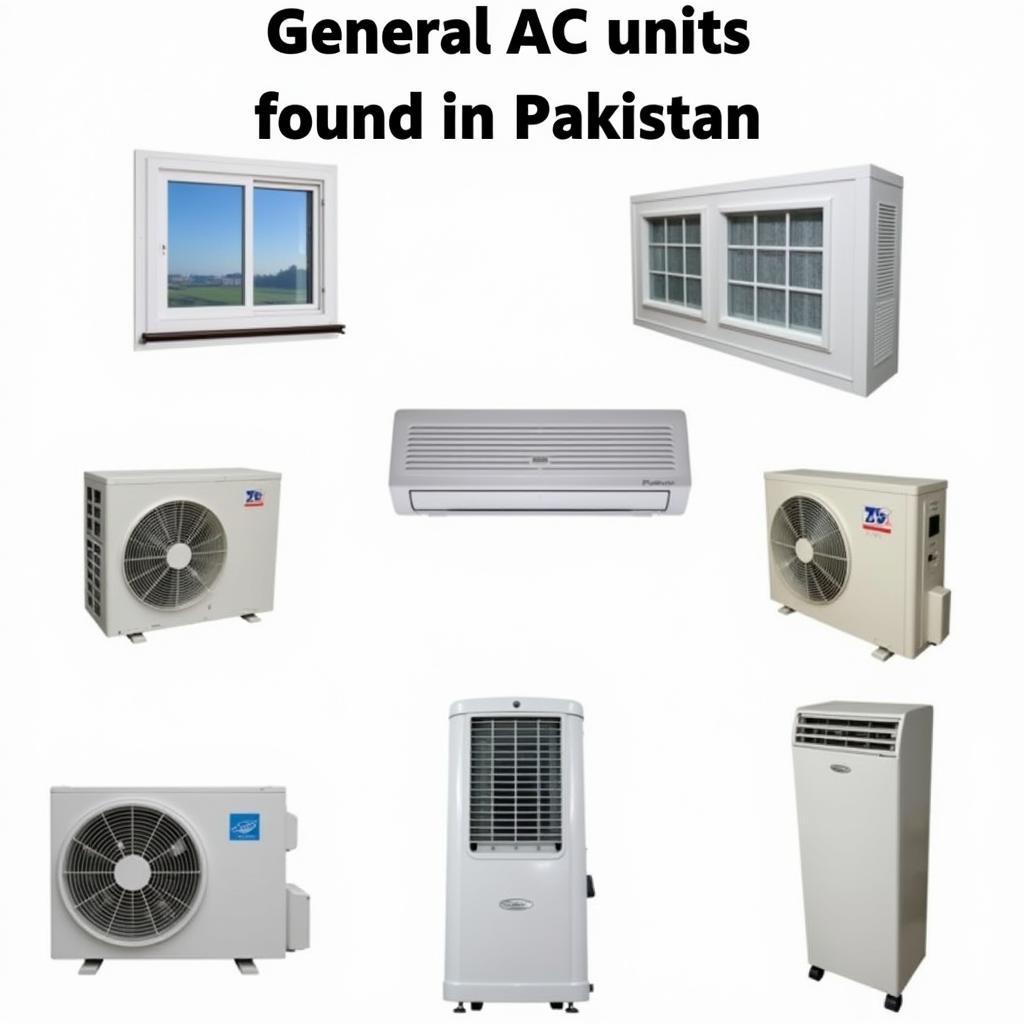 General AC Types in Pakistan