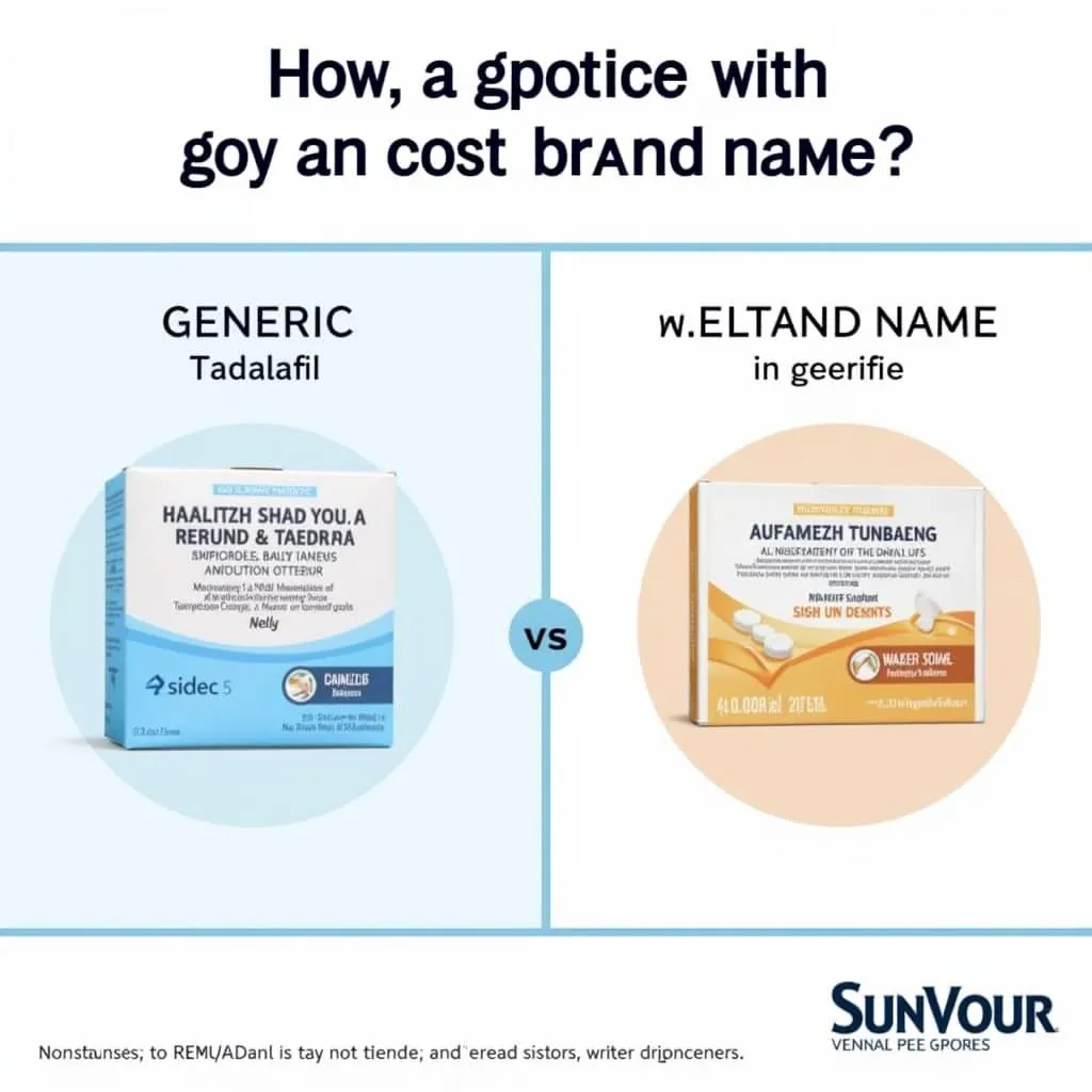 Comparing Tadalafil Brands