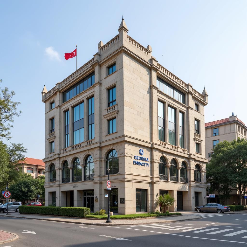 Georgian Embassy Building in Islamabad, Pakistan