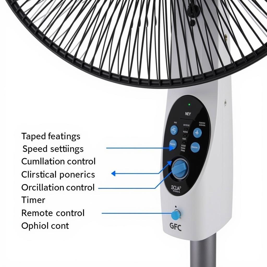 Features of GFC Pedestal Fans