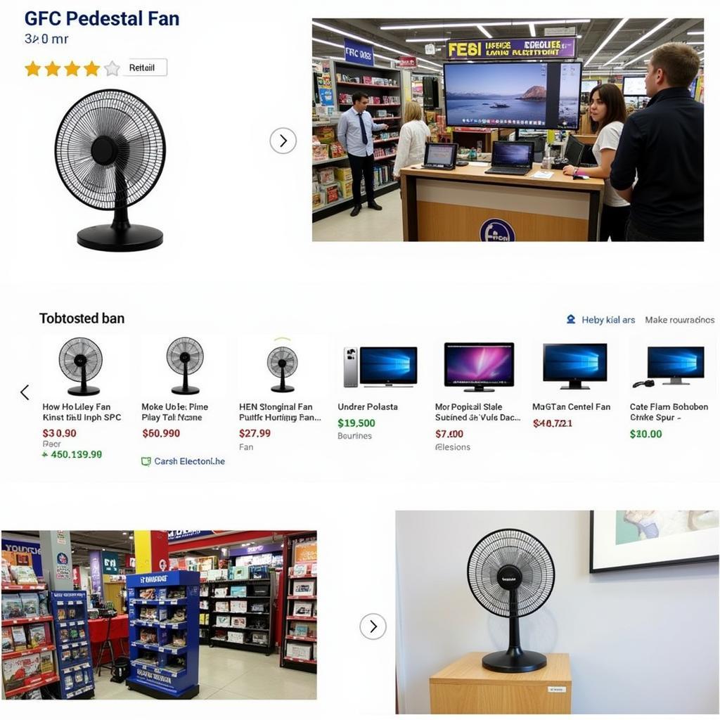 GFC Pedestal Fan Retailers in Pakistan