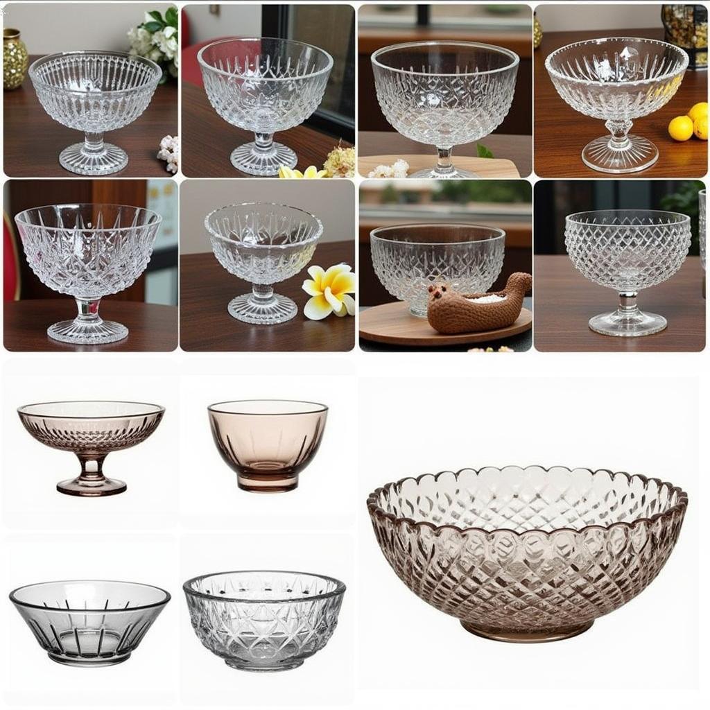 Glass Bowl Set Variety in Pakistan