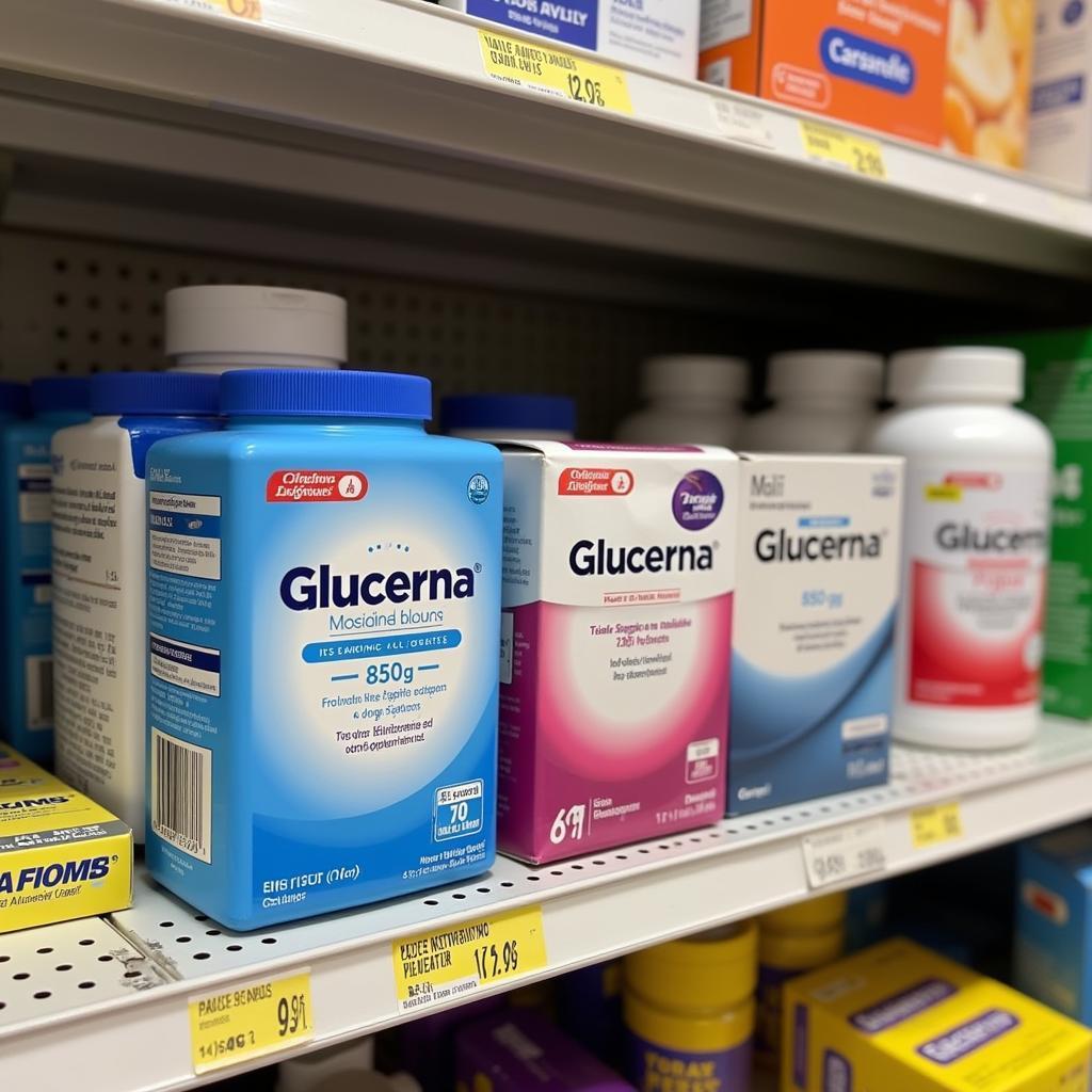 Glucerna 850g Pharmacy Display