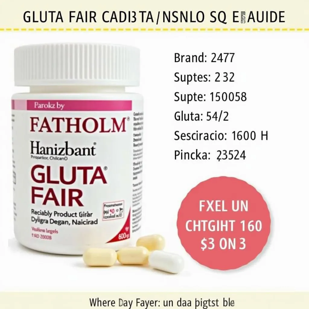 Gluta Fair Capsules Price in Pakistan - Example 2