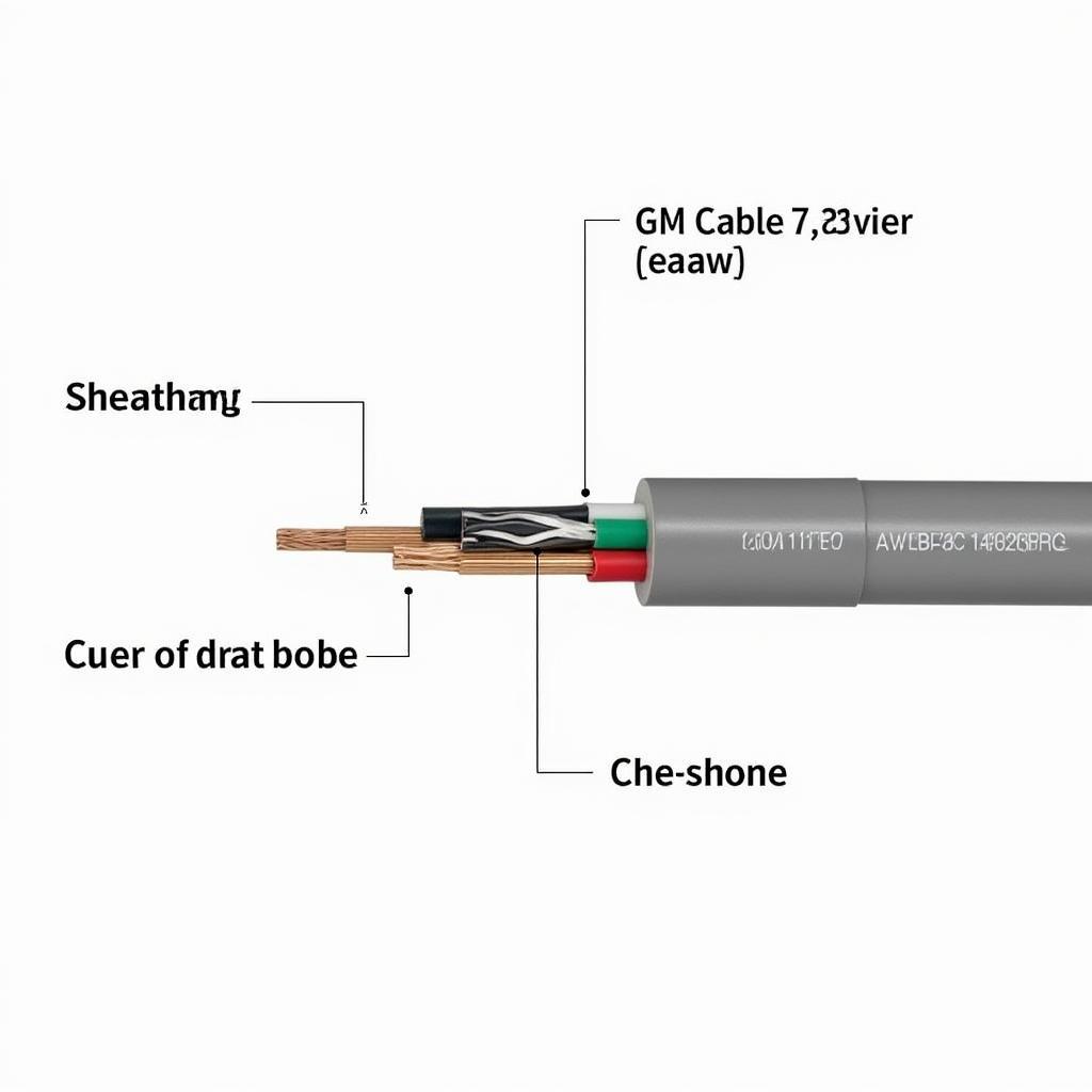 Close-up view of GM Cable 7 29