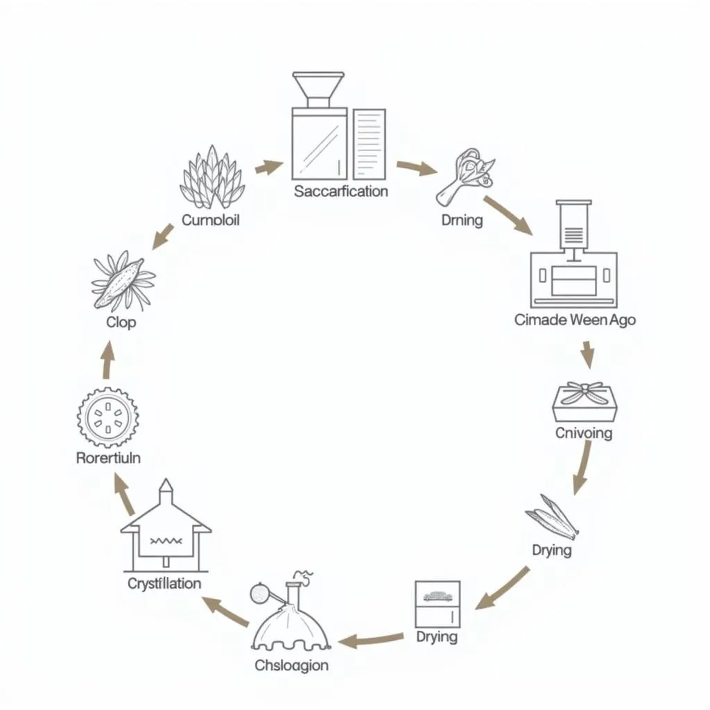 GMS powder manufacturing process.