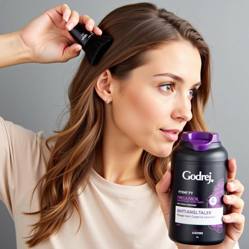 Godrej Hair Color Application