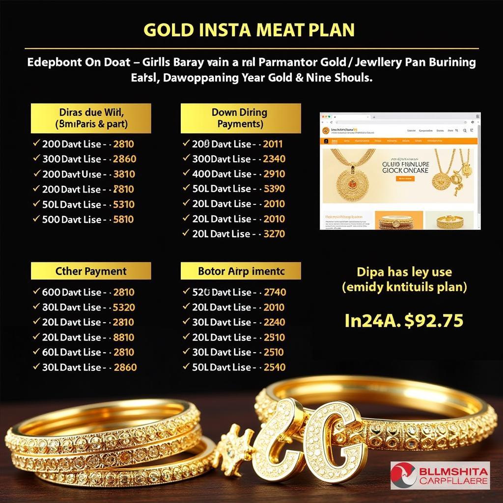 Gold Installment Plan Options in Pakistan