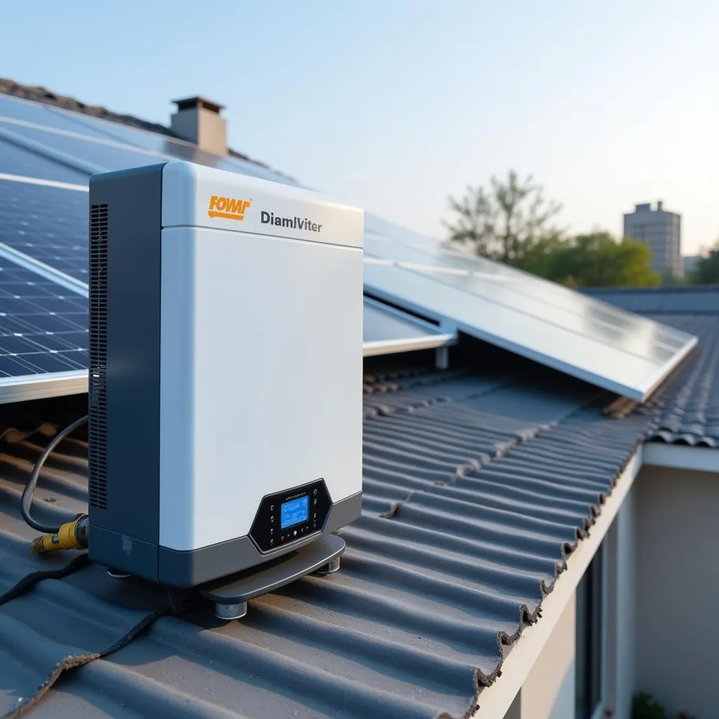 GoodWe inverters installed with solar panels in Pakistan