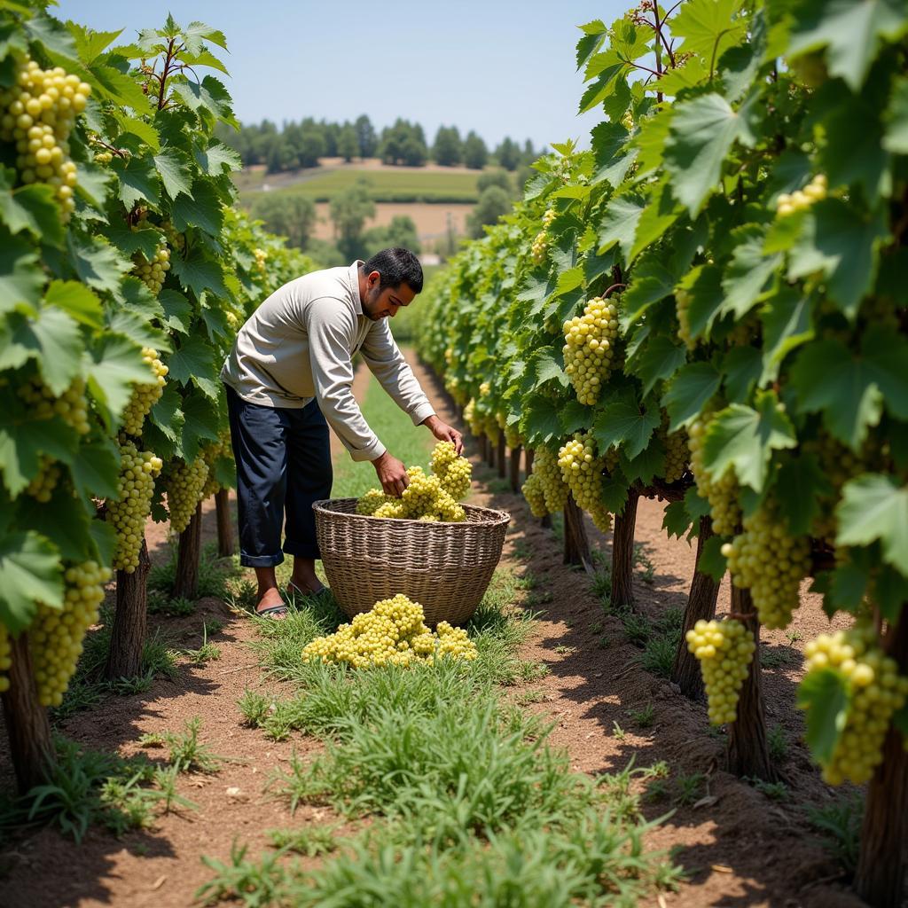 Grape Harvest in Pakistan