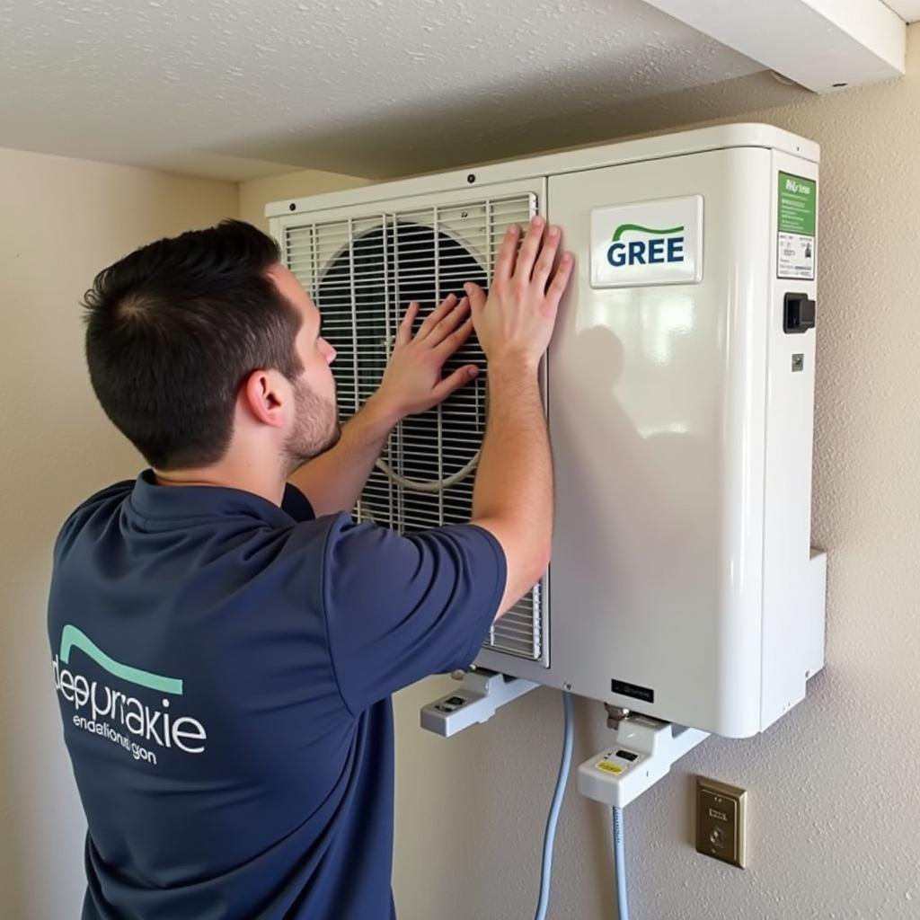 Gree AC Installation