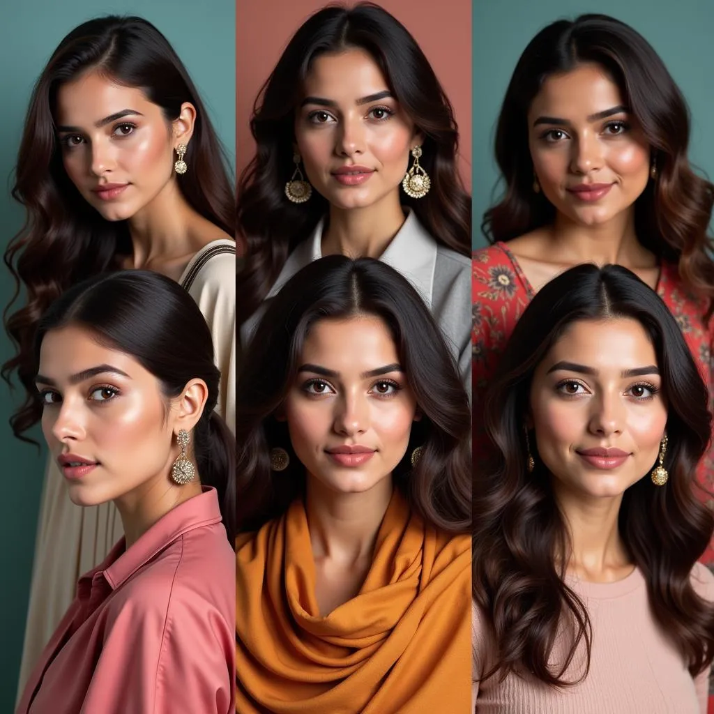 Group of Pakistani Women Smiling