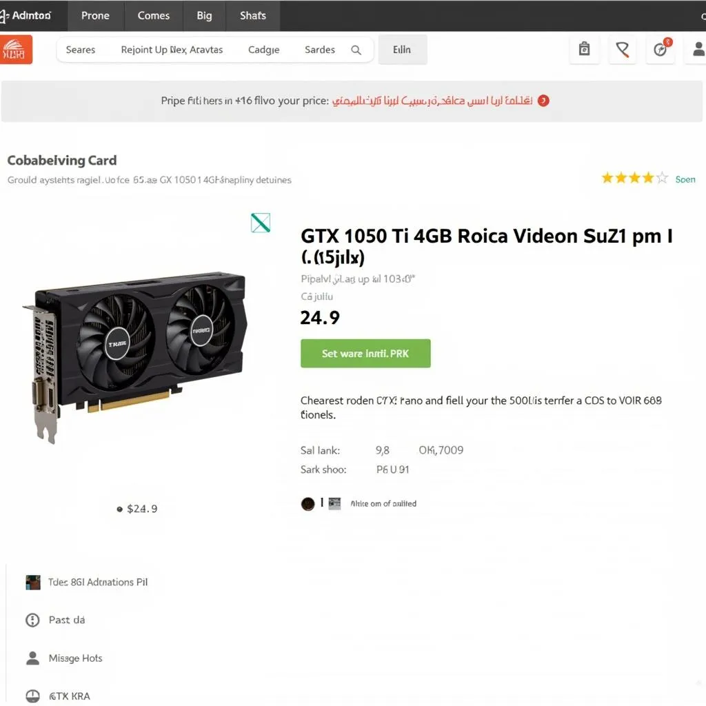 GTX 1050 Ti 4GB Price in Pakistan