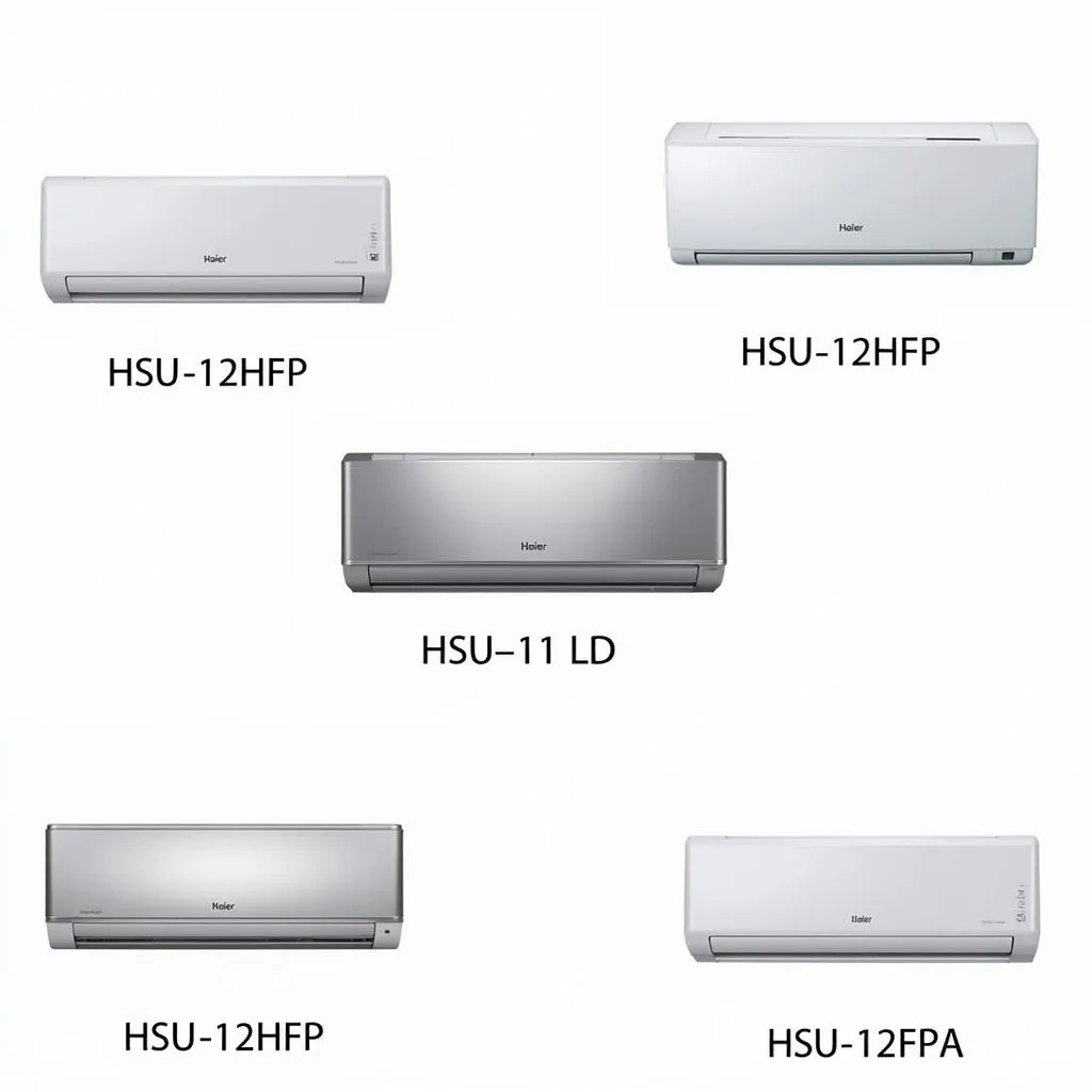 Haier 1 Ton AC Models