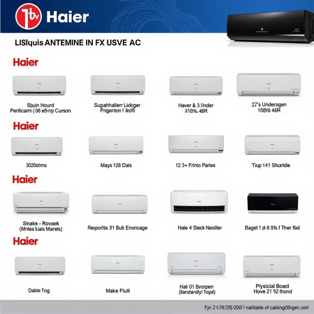 Haier 1 Ton DC Inverter AC Models