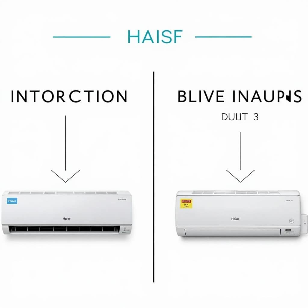 Haier 1 Ton Inverter AC Models