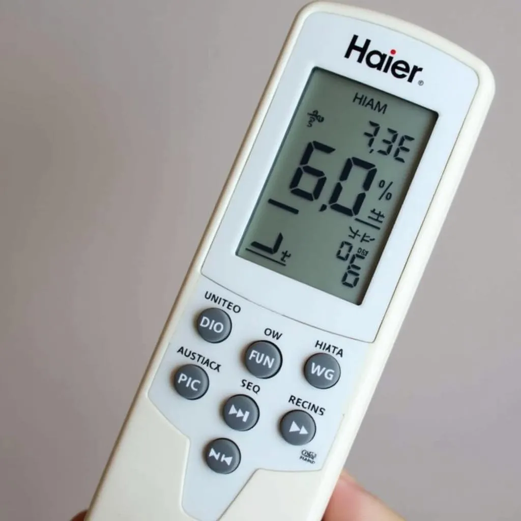 Haier AC Remote Control