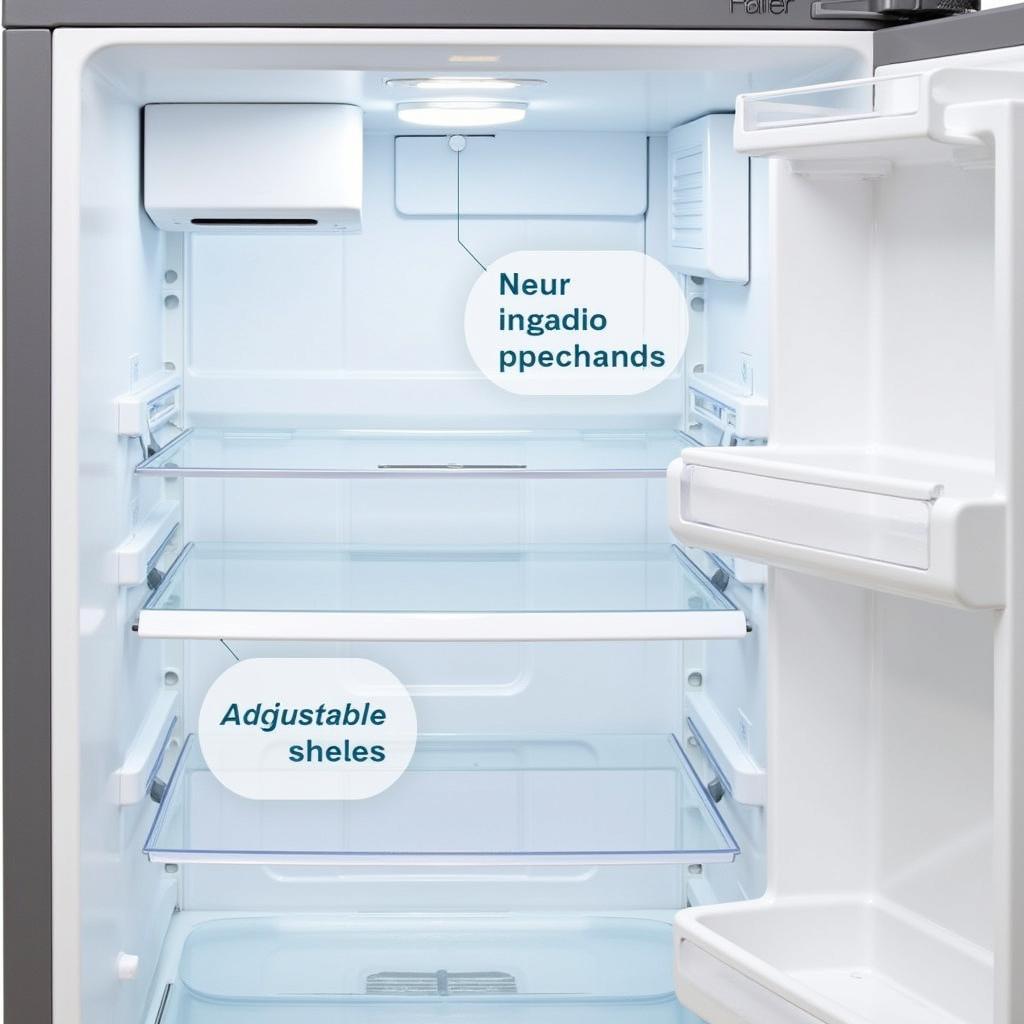 Haier Double-Door Refrigerator Features