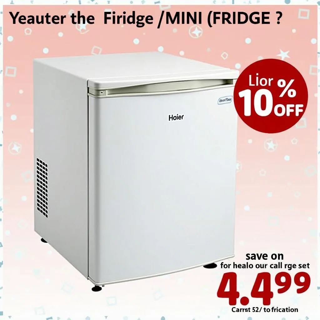 Haier Mini Fridge Sale