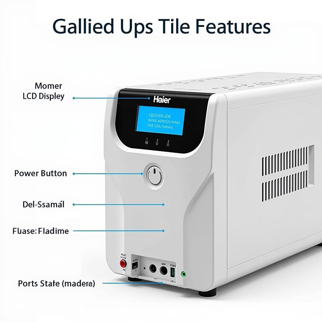 Features of a Haier UPS