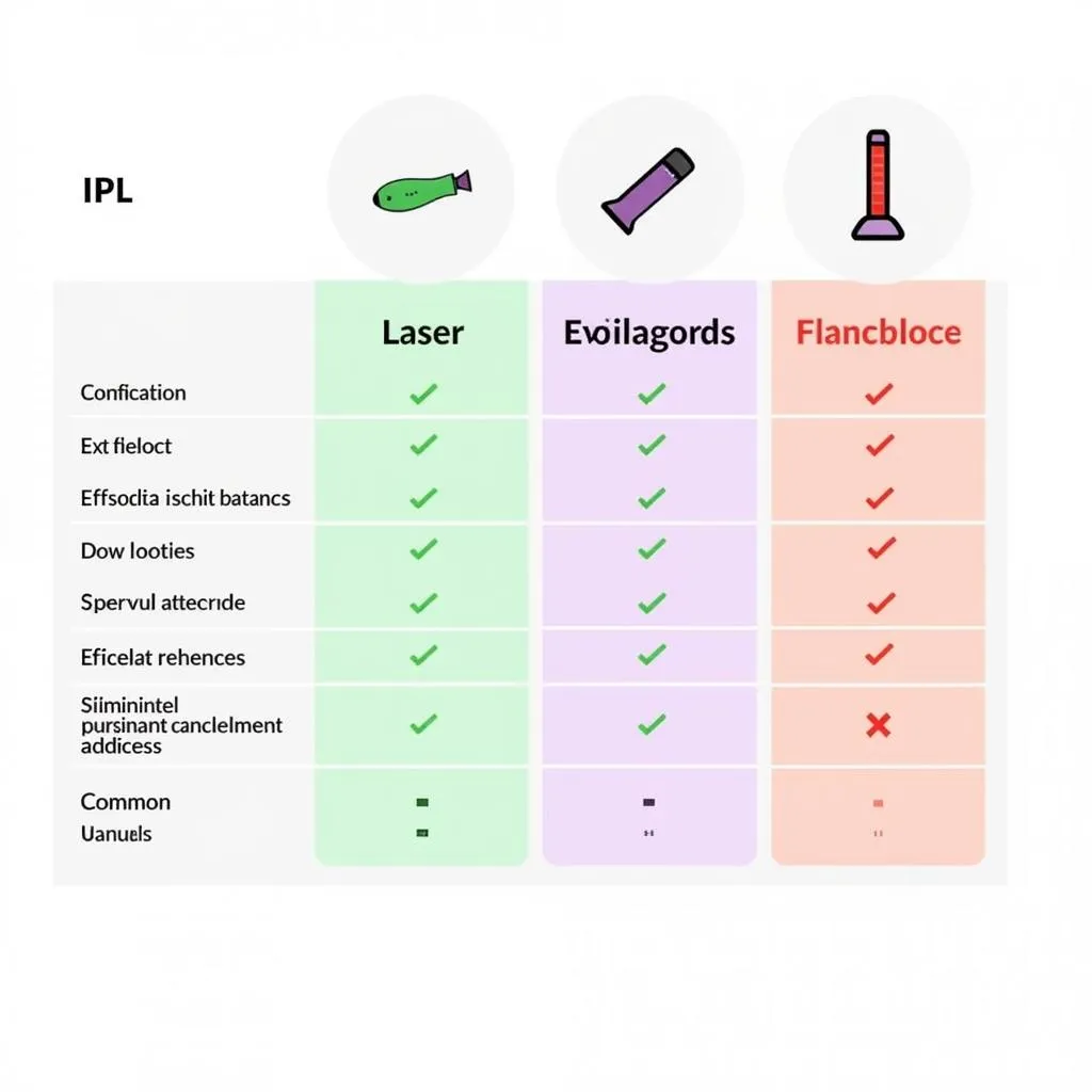 Hair Removal Technologies Comparison