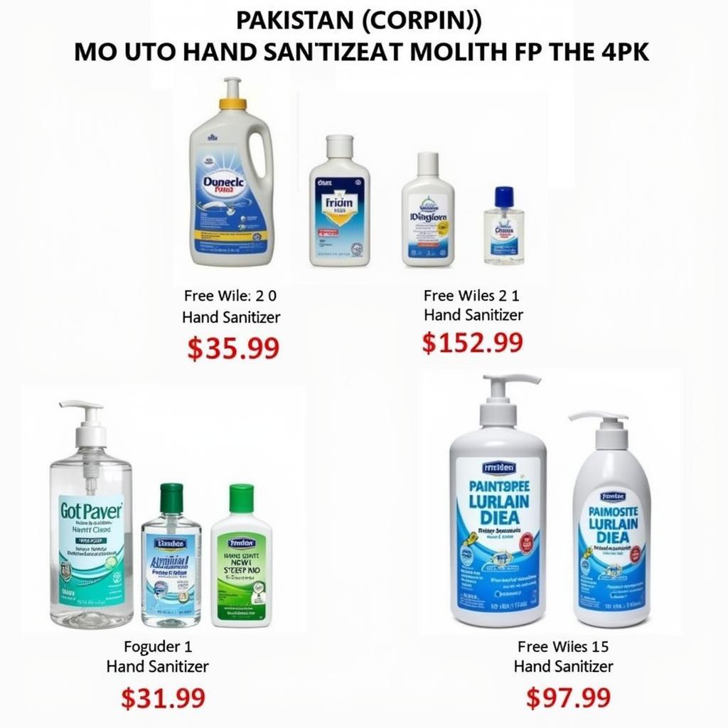 Hand sanitizer prices vary in Pakistan