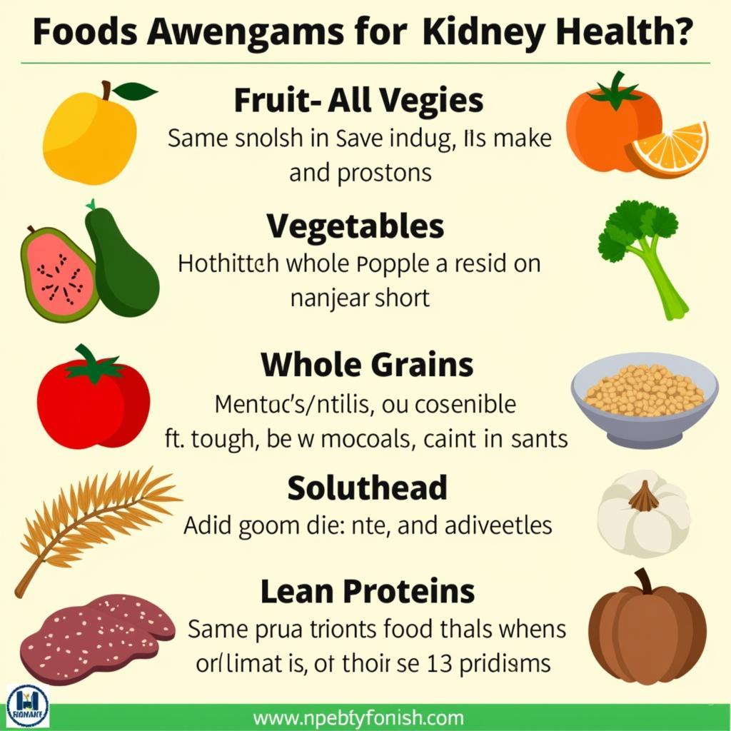 Healthy Kidney Promoting Foods