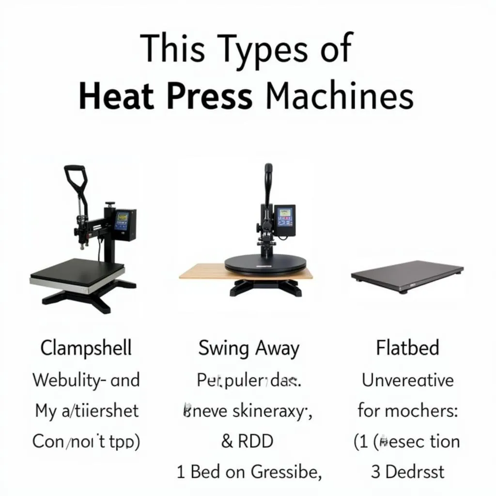 Different Types of Heat Press Machines