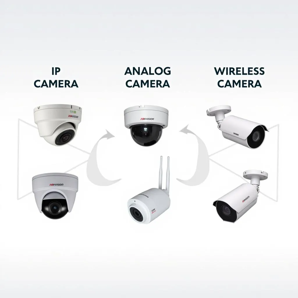 Types of Hikvision security cameras